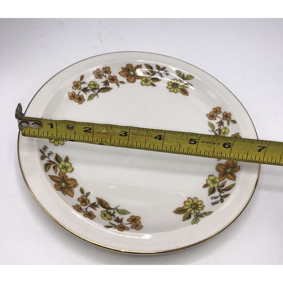Royal Domino Porcelain Collection Footed Cup and Plate Autumn Song Pattern - Picture 9 of 9